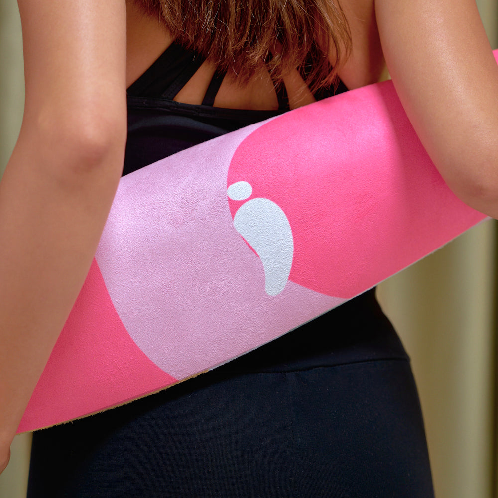 İzenay Pink Bloom Reformer Matı